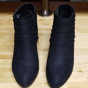 Womens stylish black booties